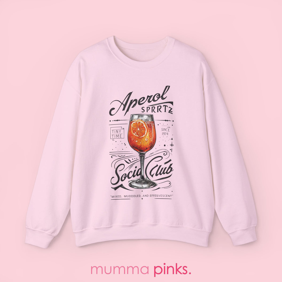 Aperol Spritz Cocktail Sweatshirt