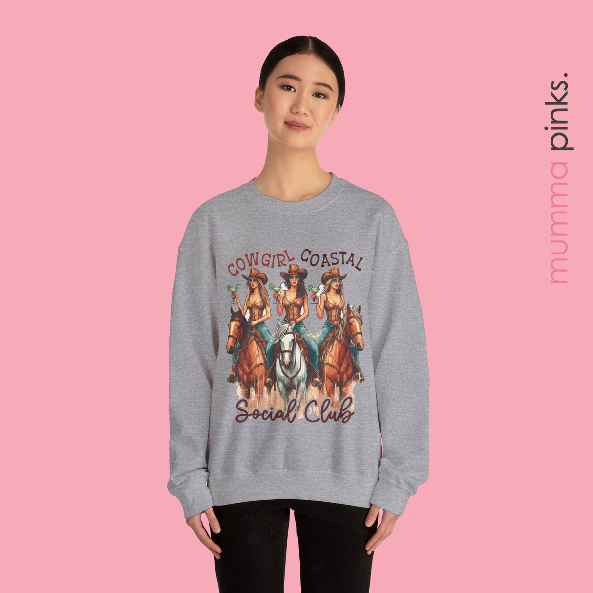 Coastal Cowgirls Social Club Sweatshirt