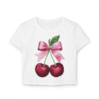 Cherry Valentines Baby Tee