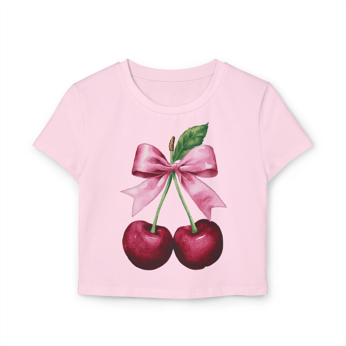 Cherry Valentines Baby Tee