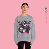 Gothic Butterfly Woman Sweatshirt