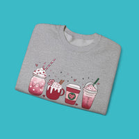 Coffee Cup Valentines Sweatshirt