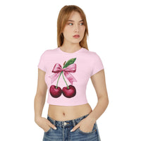 Cherry Valentines Baby Tee