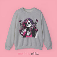 Gothic Butterfly Woman Sweatshirt