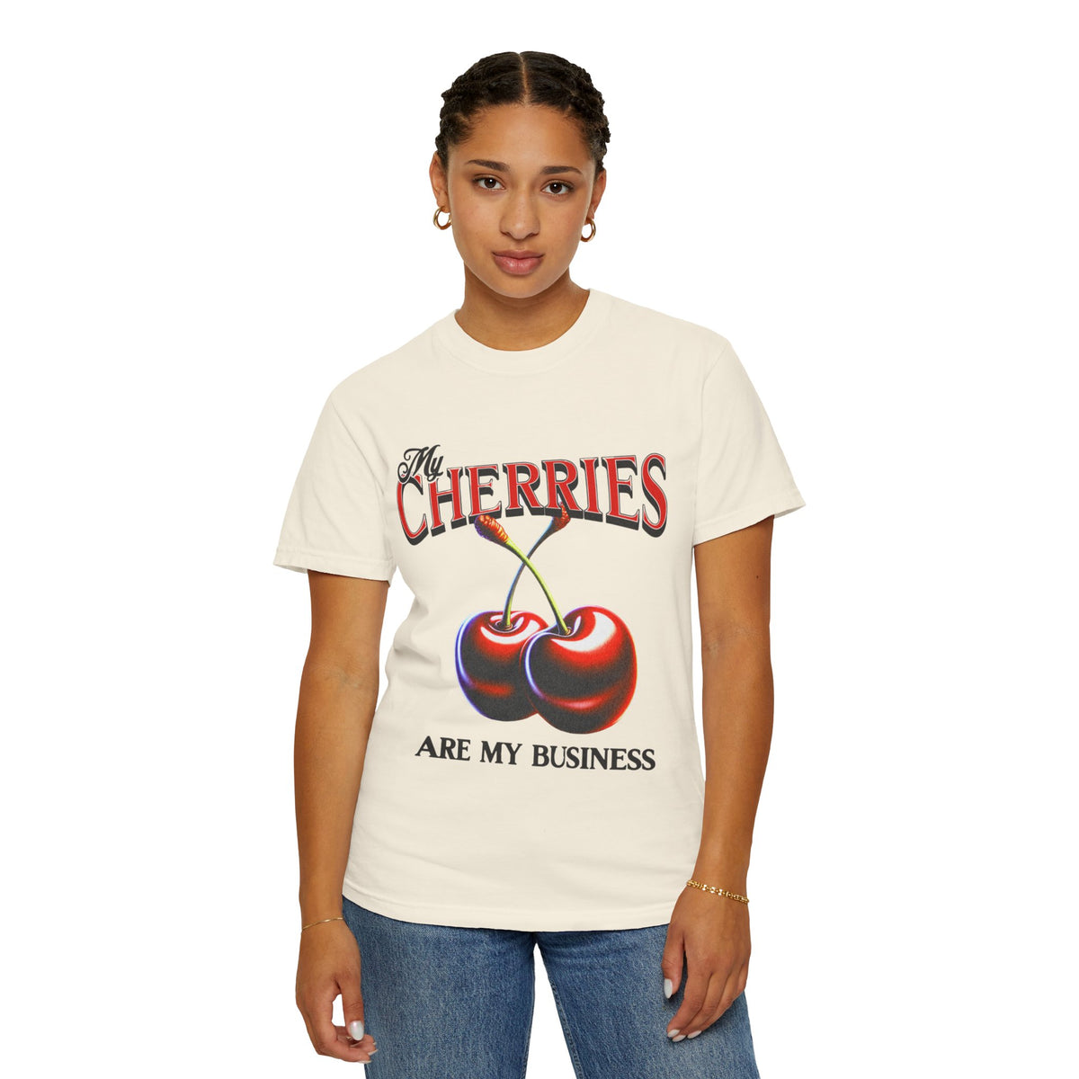 Cherries Humor Comfort Colours T-Shirt