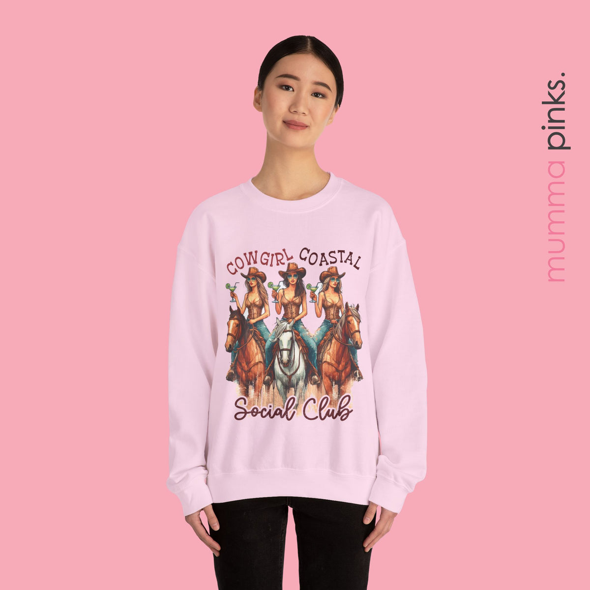 Coastal Cowgirls Social Club Sweatshirt