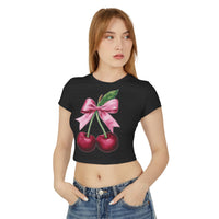 Cherry Valentines Baby Tee