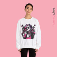 Gothic Butterfly Woman Sweatshirt