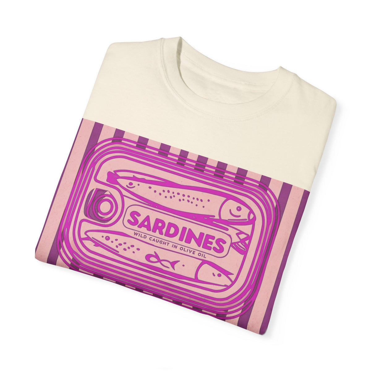 Retro Sardine Fisherman Aesthetic T-shirt