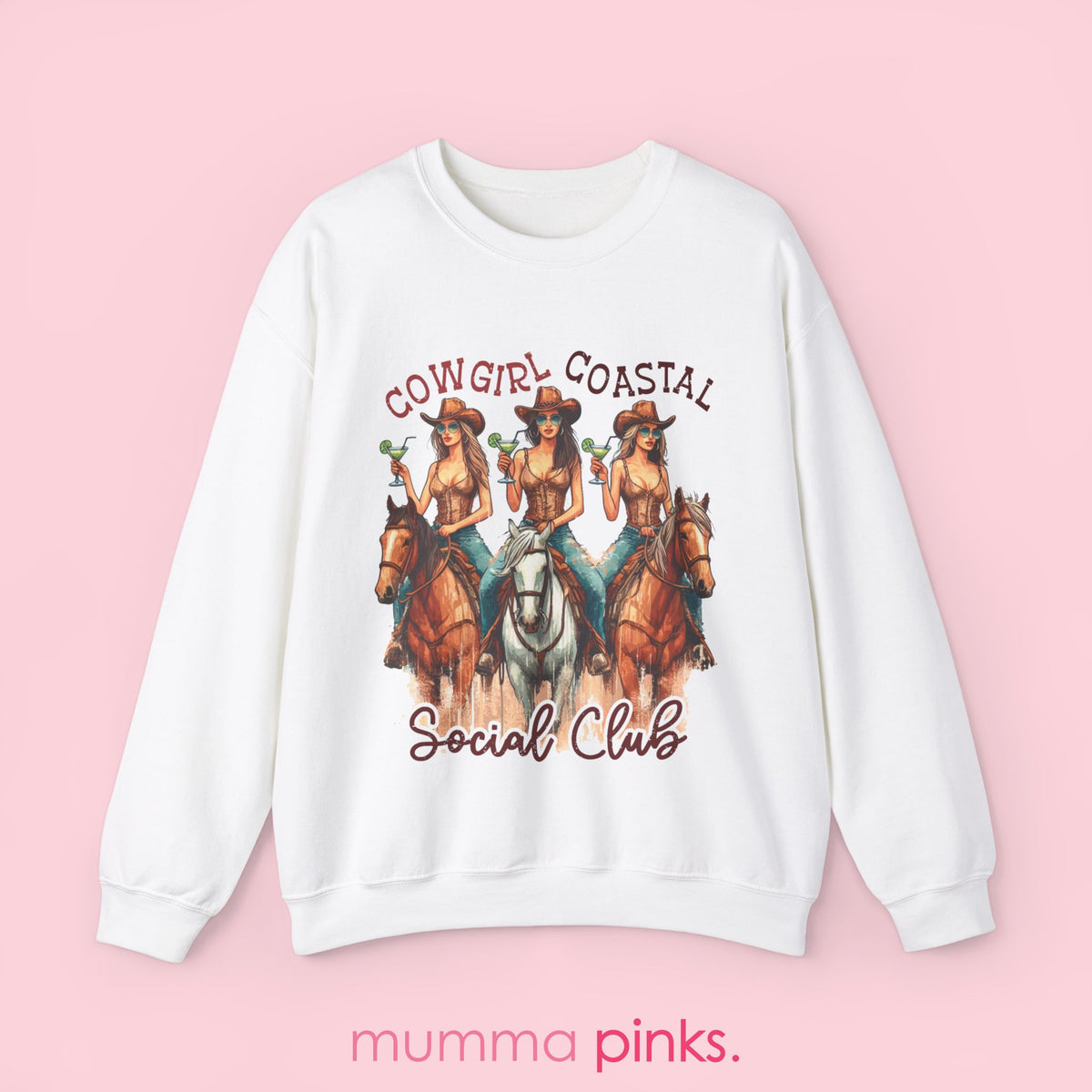 Coastal Cowgirls Social Club Sweatshirt