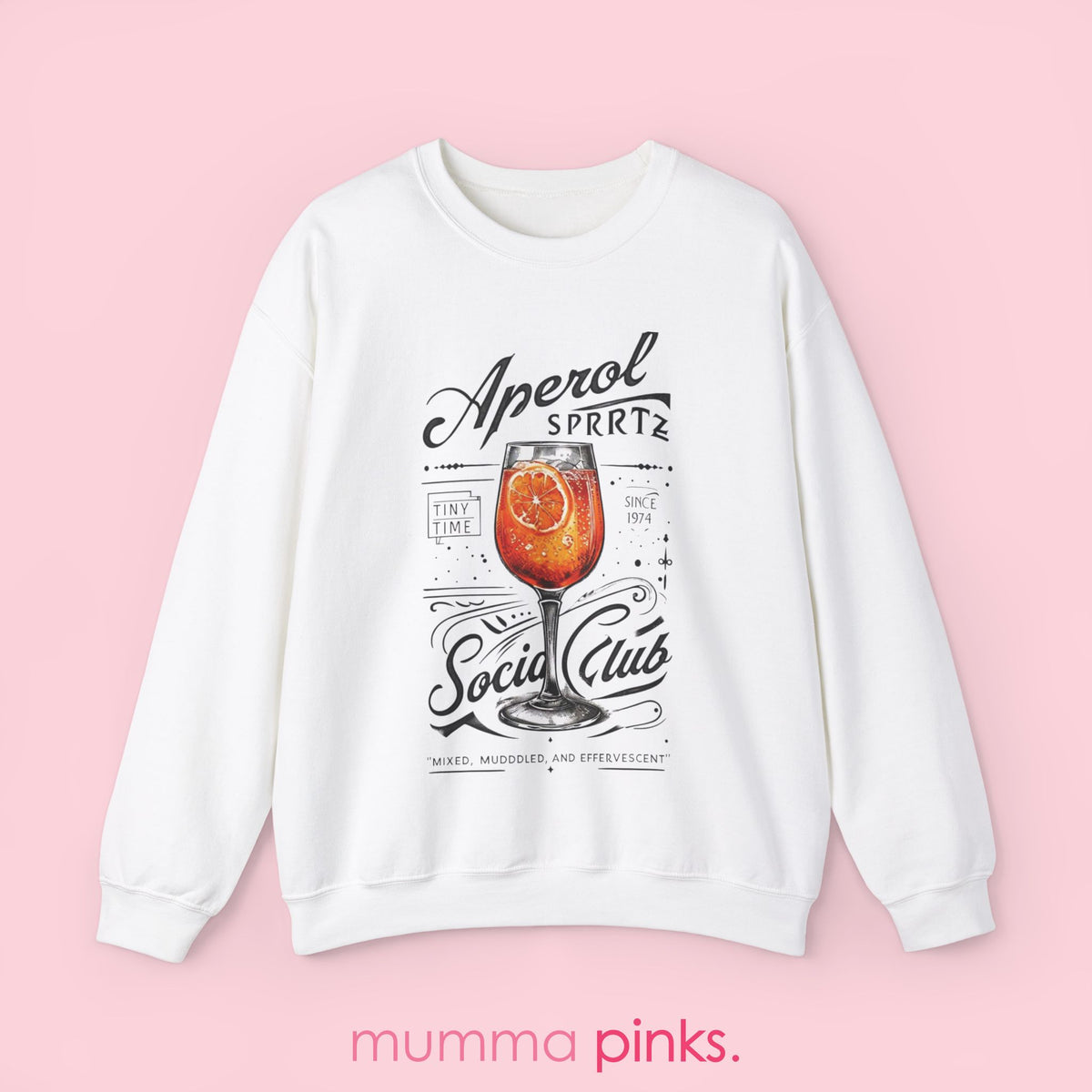 Aperol Spritz Cocktail Sweatshirt