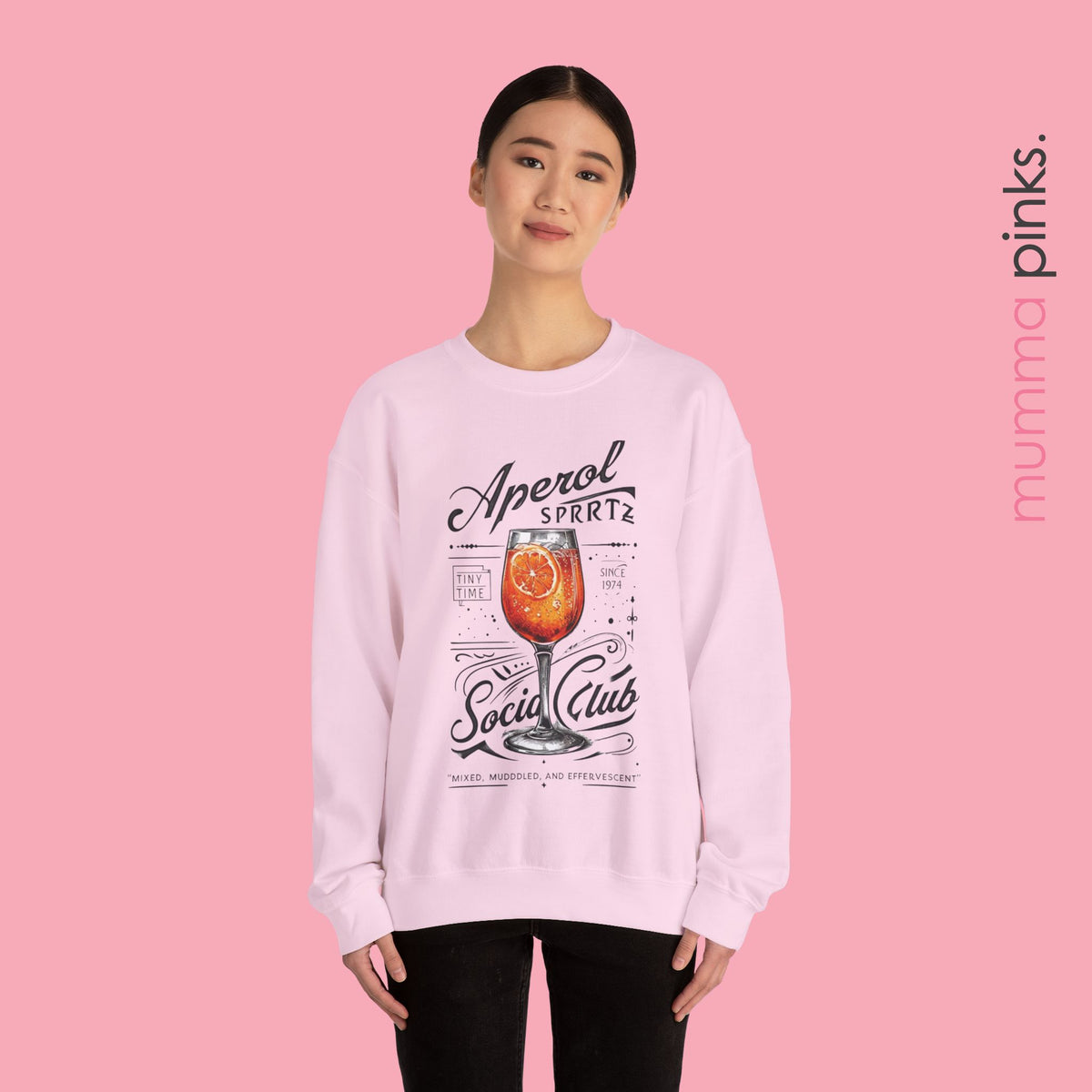 Aperol Spritz Cocktail Sweatshirt