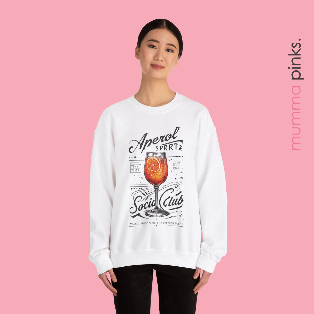 Aperol Spritz Cocktail Sweatshirt