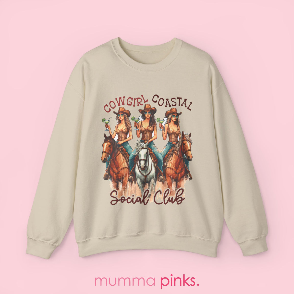 Coastal Cowgirls Social Club Sweatshirt