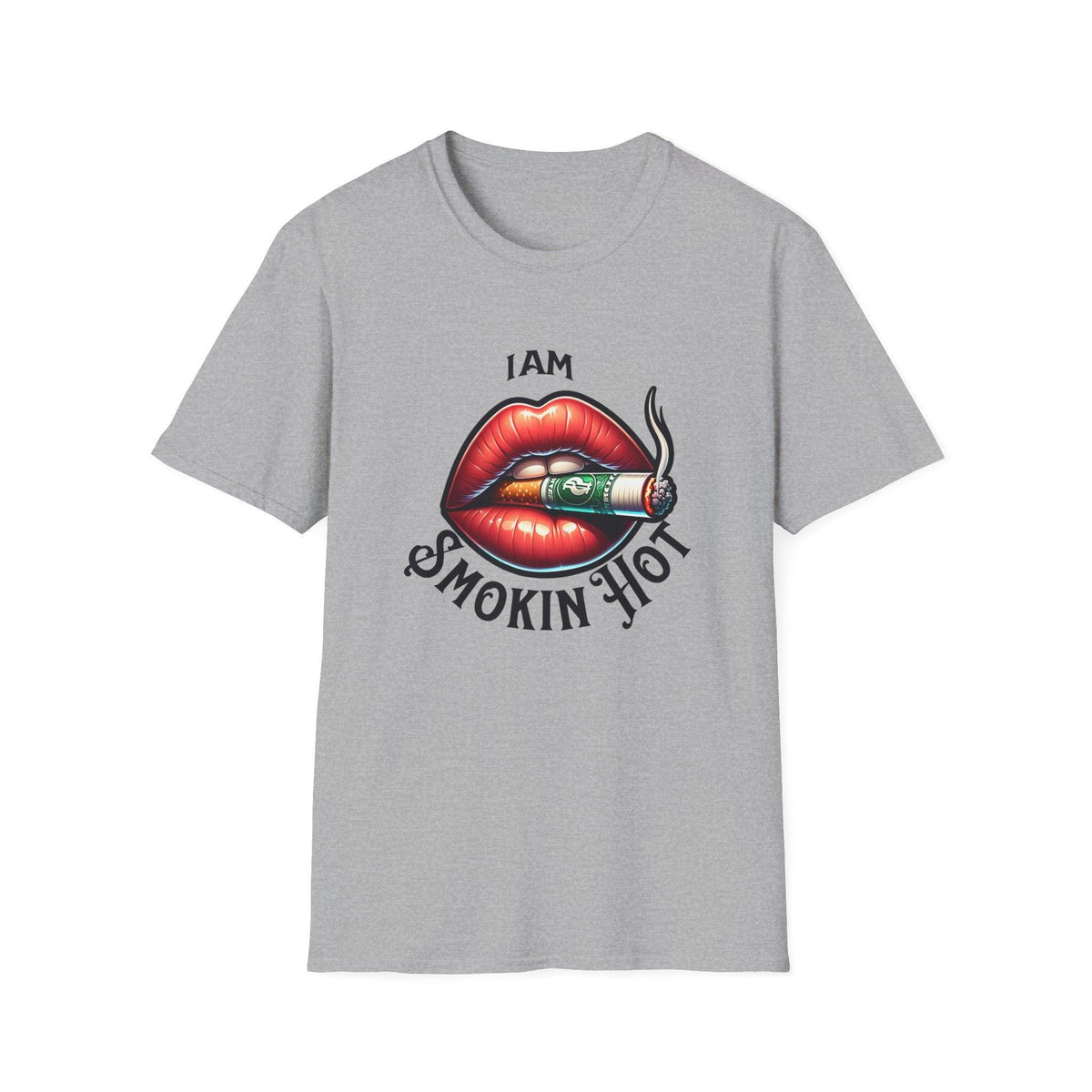 I am Smoking Hot Graphic TShirt Smoking Hot Shirt Risky Tshirt Risky Shirt