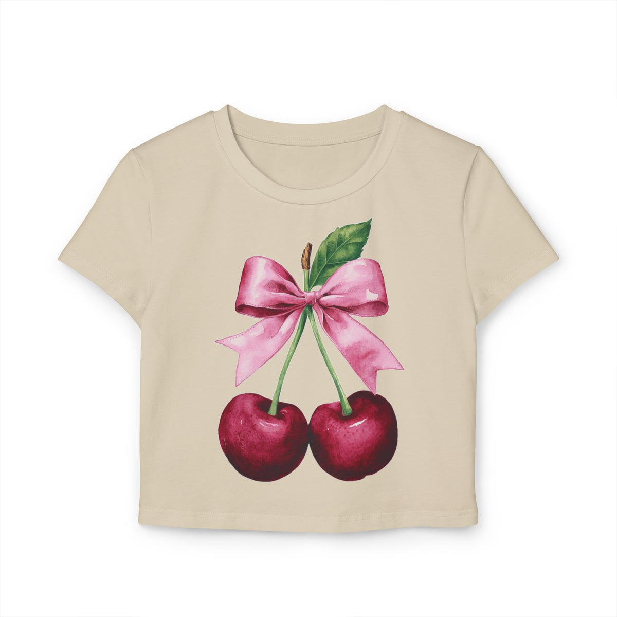 Cherry Valentines Baby Tee