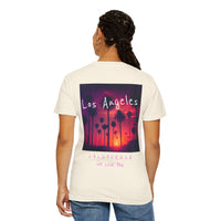 Los Angeles Sunset and Palm Trees T-shirt