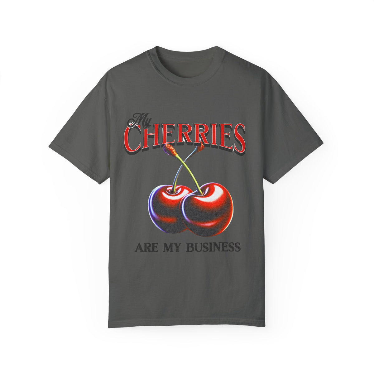 Cherries Humor Comfort Colours T-Shirt