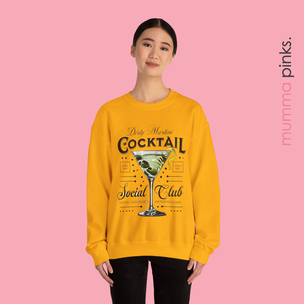 Dirty Martini Cocktail Sweatshirt