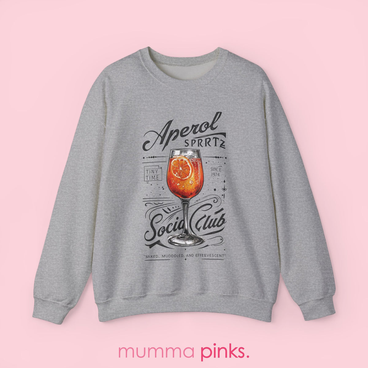 Aperol Spritz Cocktail Sweatshirt