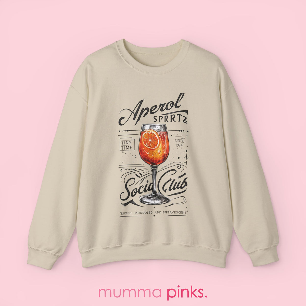 Aperol Spritz Cocktail Sweatshirt