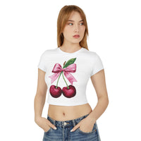 Cherry Valentines Baby Tee