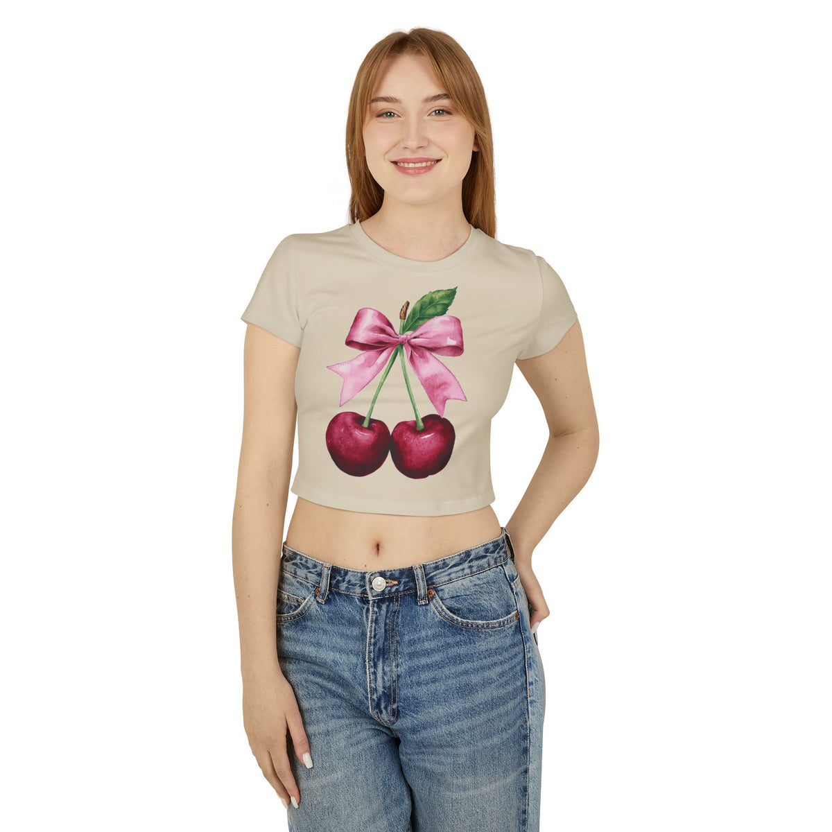 Cherry Valentines Baby Tee