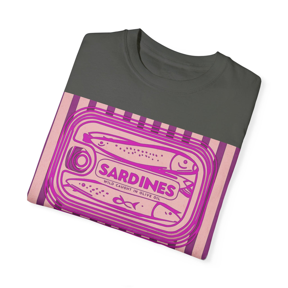 Retro Sardine Fisherman Aesthetic T-shirt