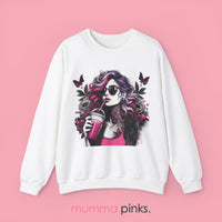 Gothic Butterfly Woman Sweatshirt