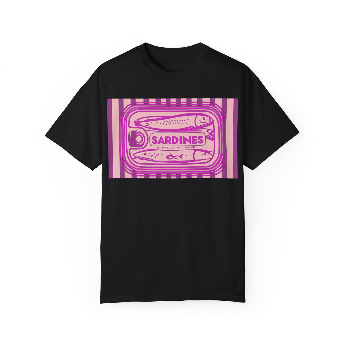 Retro Sardine Fisherman Aesthetic T-shirt