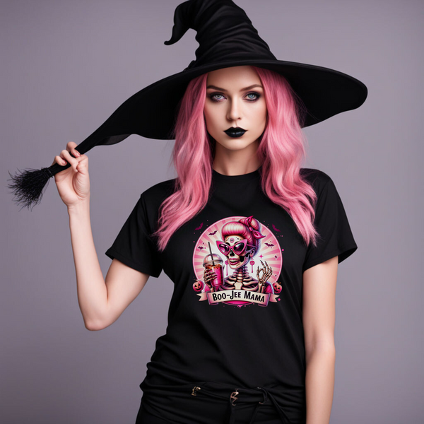 Halloween Skeleton Mama T-Shirt