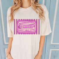 Retro Sardine Fisherman Aesthetic T-shirt