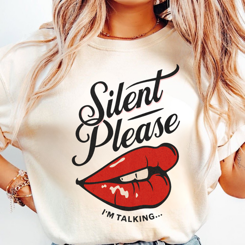 Silent Please I'm Speaking T-Shirt - Unisex